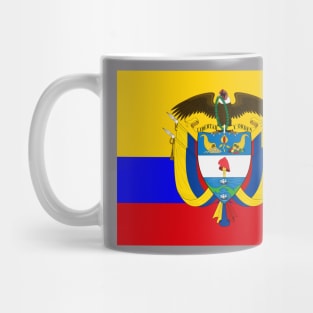 Colombia coat of arms flag Mug